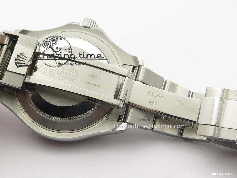 0901 Effortless Yacht-Master BP Maker 16622 Silver Dial On SS Bracelet A 3868